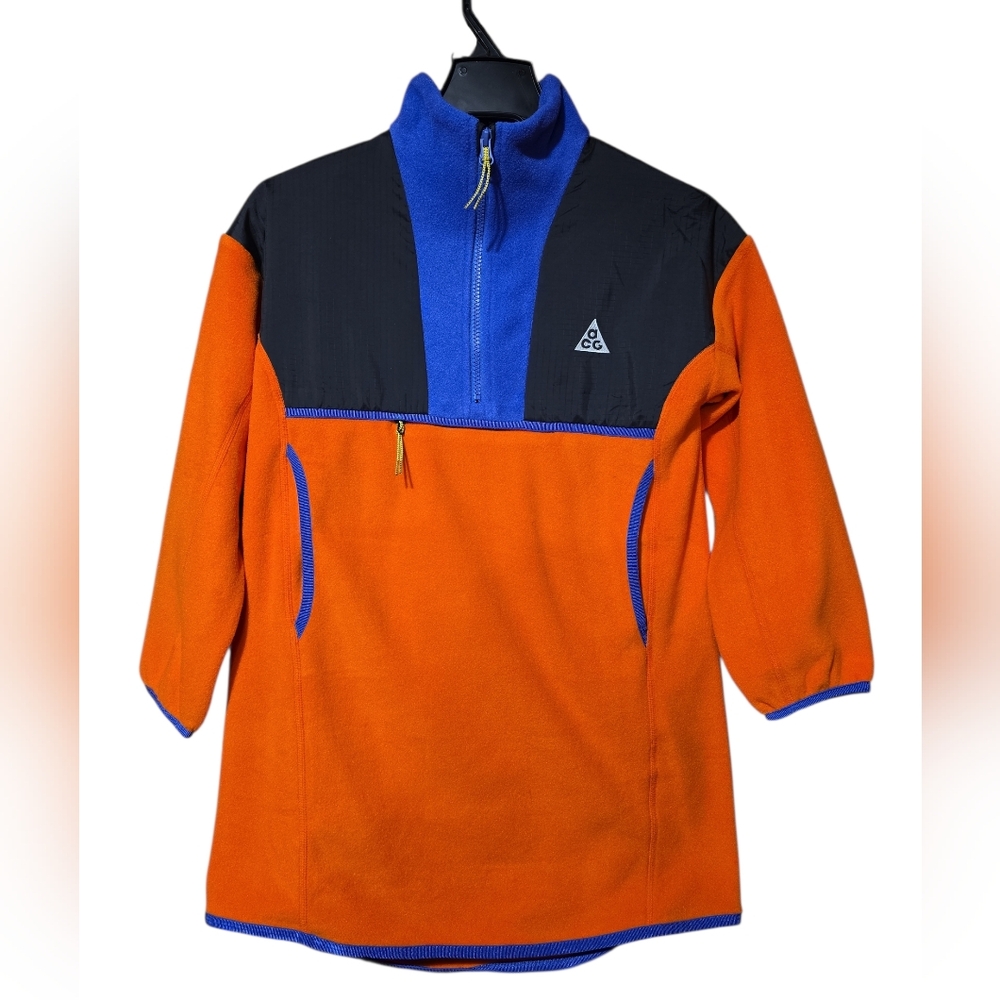SOLD*** Nike ACG Kids Polartec Blue and Orange Fleece New Size Medium